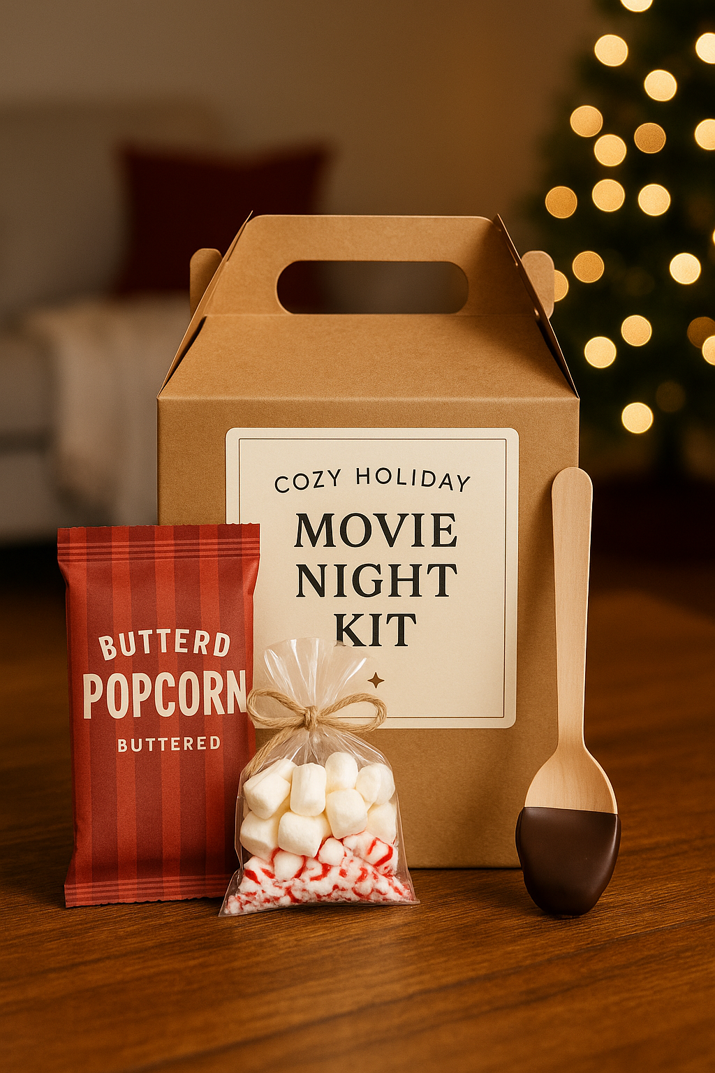 Cozy Christmas Movie Night Kit